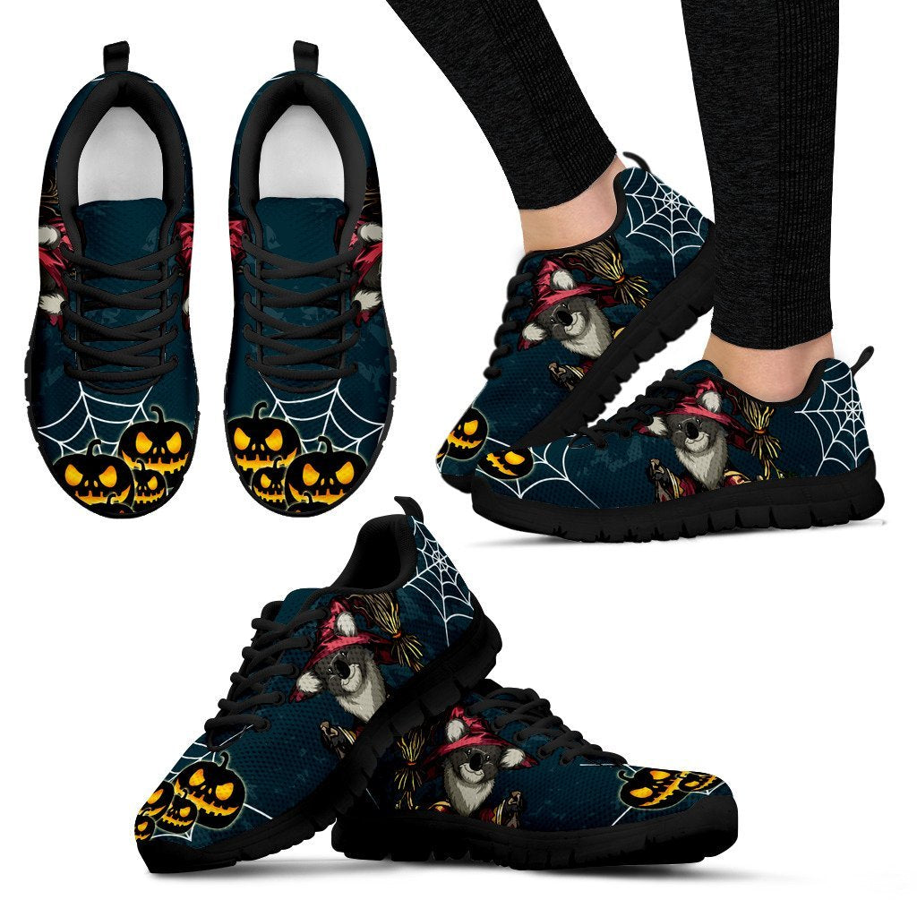 Halloween Sneakers - Koala Shoes Spiderweb - Unisex - Vibe Hoodie Shop