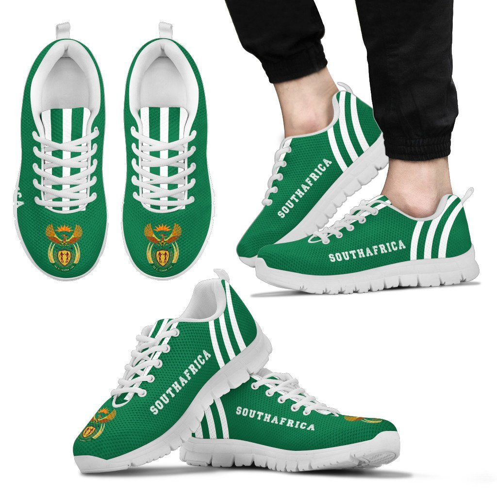 South Africa Sneakers Coat Of Arms Triple Style - Vibe Hoodie Shop