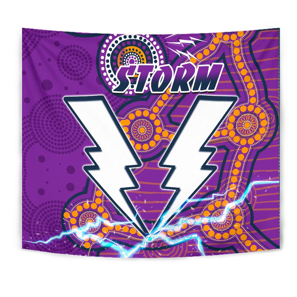 Storm Tapestry Melbourne Indigenous Thunder - Vibe Hoodie Shop