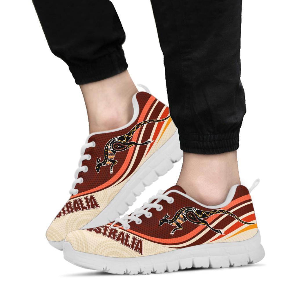 Sneakers - Kangaroo Shoes Pattern Style - Unisex - Vibe Hoodie Shop