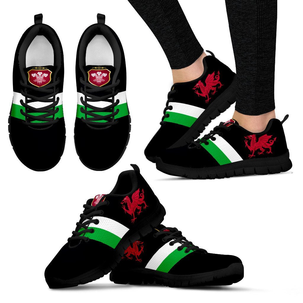 Wales Flag And Cymru Sneakers - Vibe Hoodie Shop