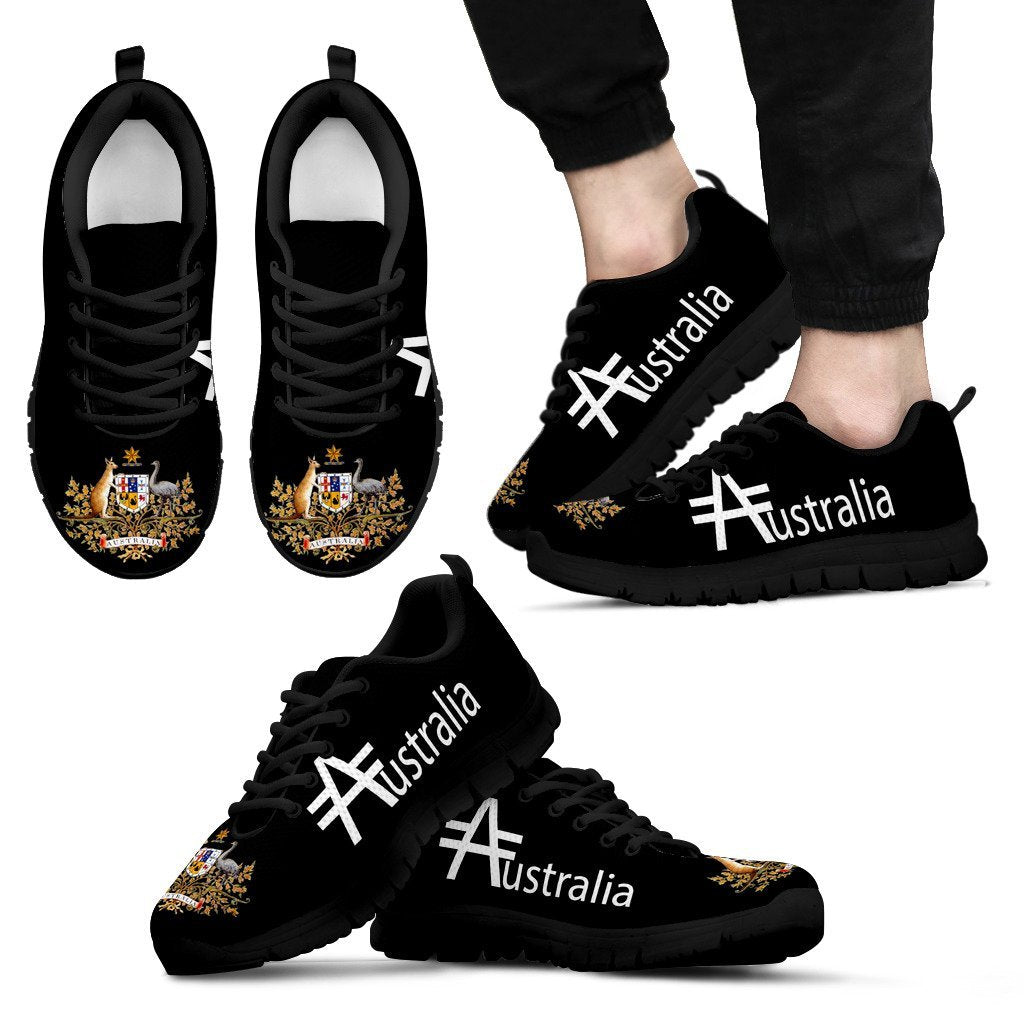 Sneakers - Australian Coat Of Arms Shoes Australia - Unisex - Vibe Hoodie Shop