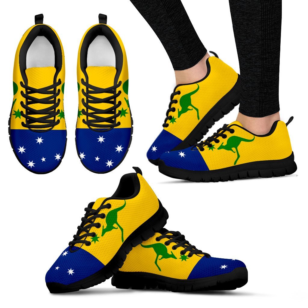 Sneakers - Southern Cross Australia Shoes Kangaroo - Unisex - 02 - Vibe Hoodie Shop