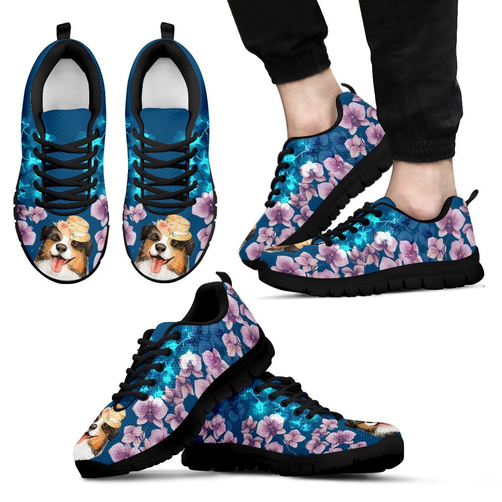 Dog Sneakers - Shepherd Shoes Orchid - Unisex - Vibe Hoodie Shop