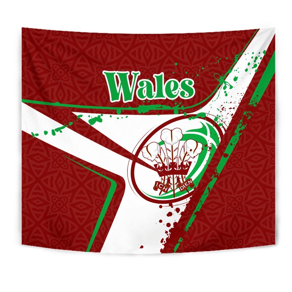 Wales Rugby Tapestry - Welsh Rugby - Vibe Hoodie Shop