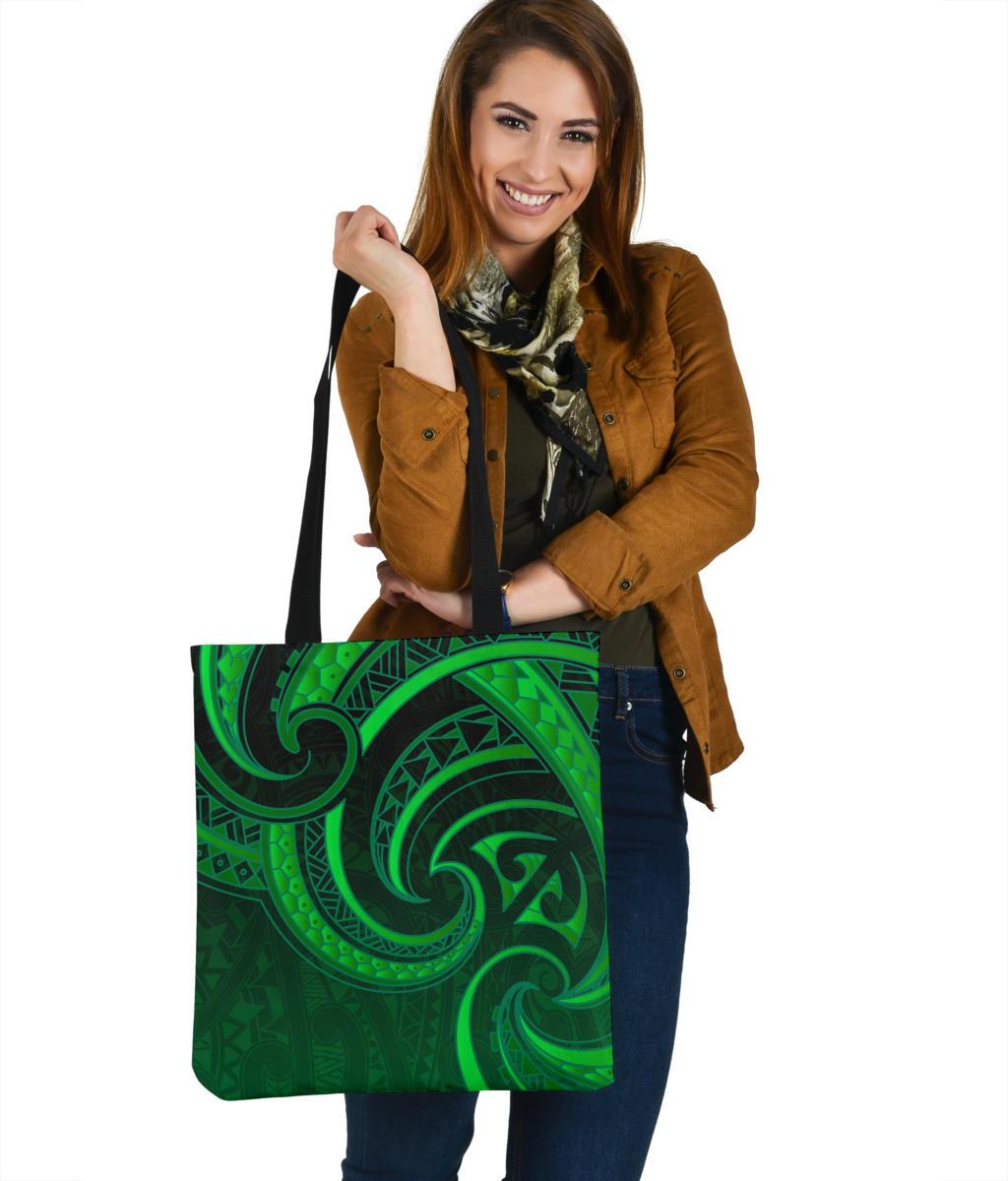 new-zealand-maori-mangopare-tote-bag-polynesian-green