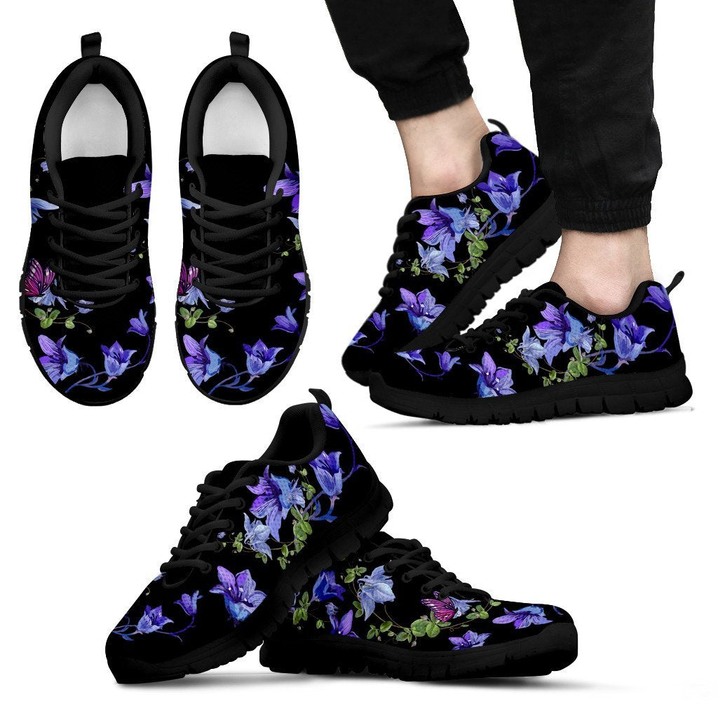 Australia Sneakers - Royal Bluebell Shoes Butterfly - Vibe Hoodie Shop