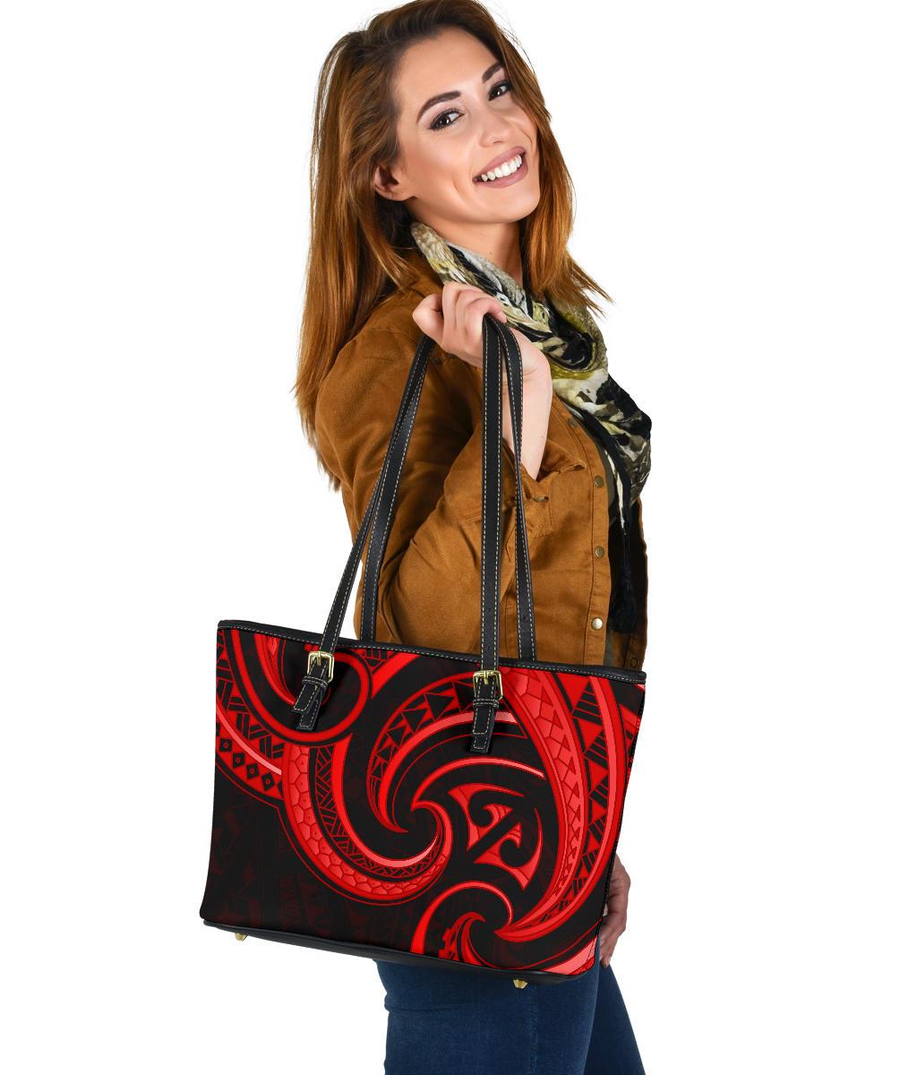 new-zealand-maori-mangopare-small-leather-tote-polynesian-red