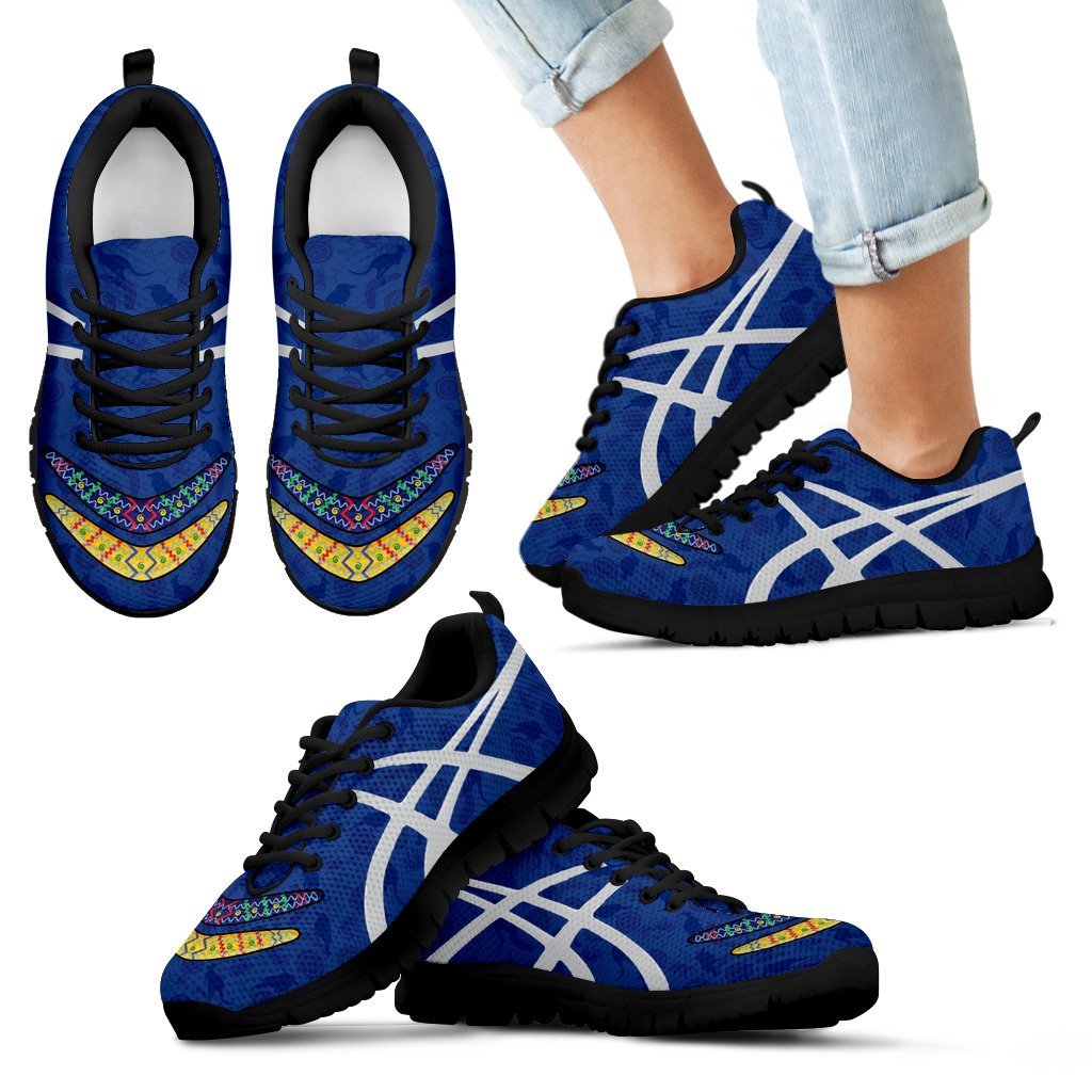 Australia Sneakers - Boomerang Patterns Shoes - Unisex - Vibe Hoodie Shop