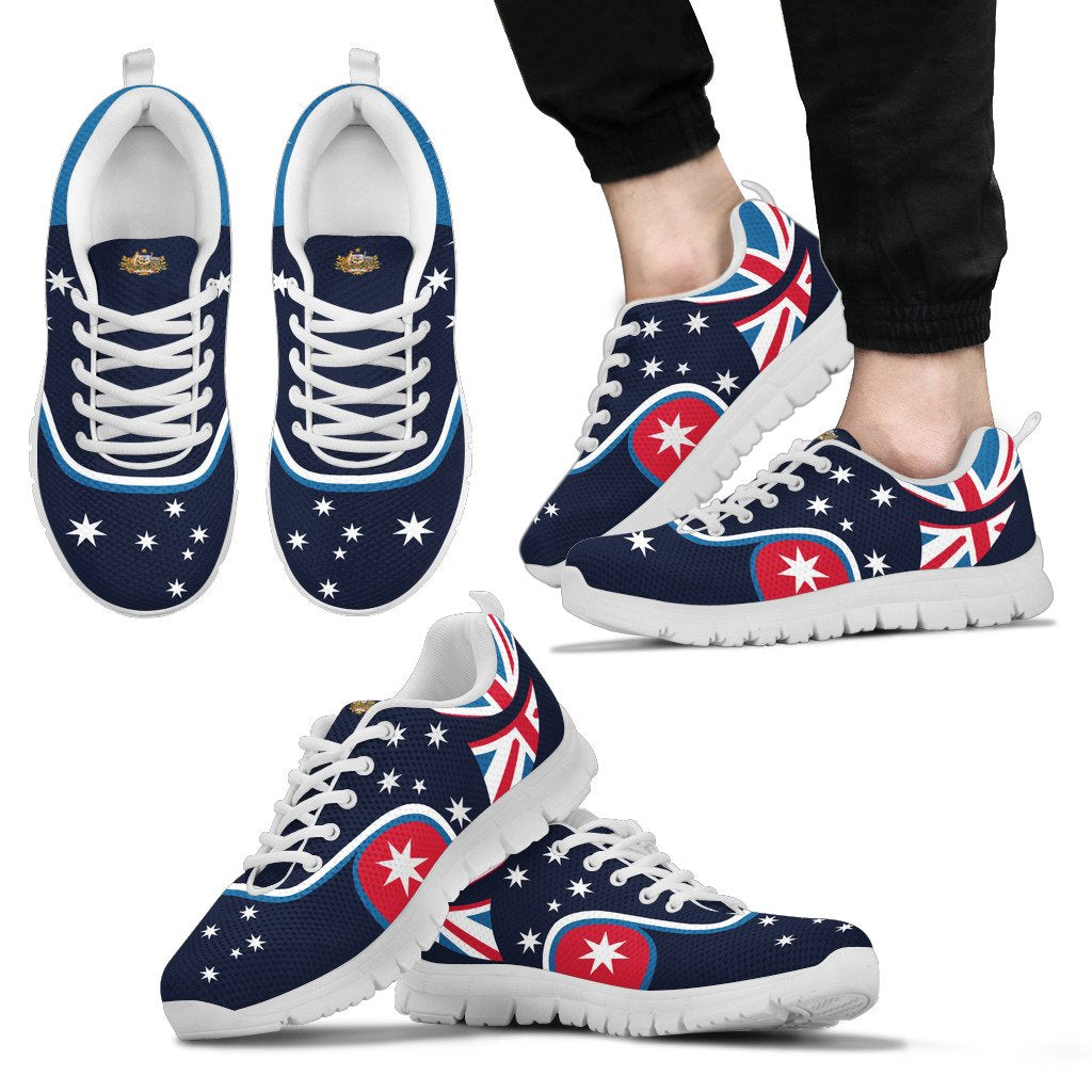 Sneakers - Aus Flag Shoes Southern Cross - Unisex - Vibe Hoodie Shop