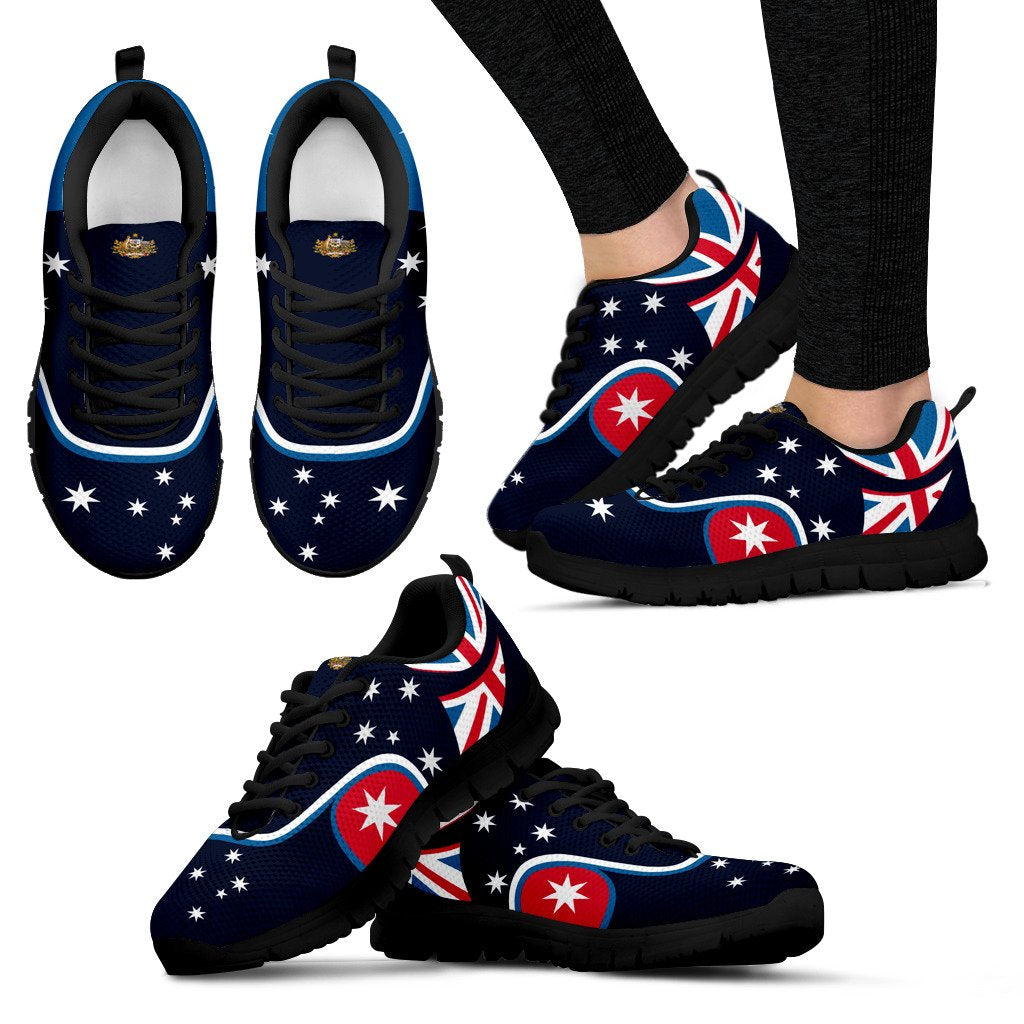 Sneakers - Aus Flag Shoes Southern Cross - Unisex - Vibe Hoodie Shop