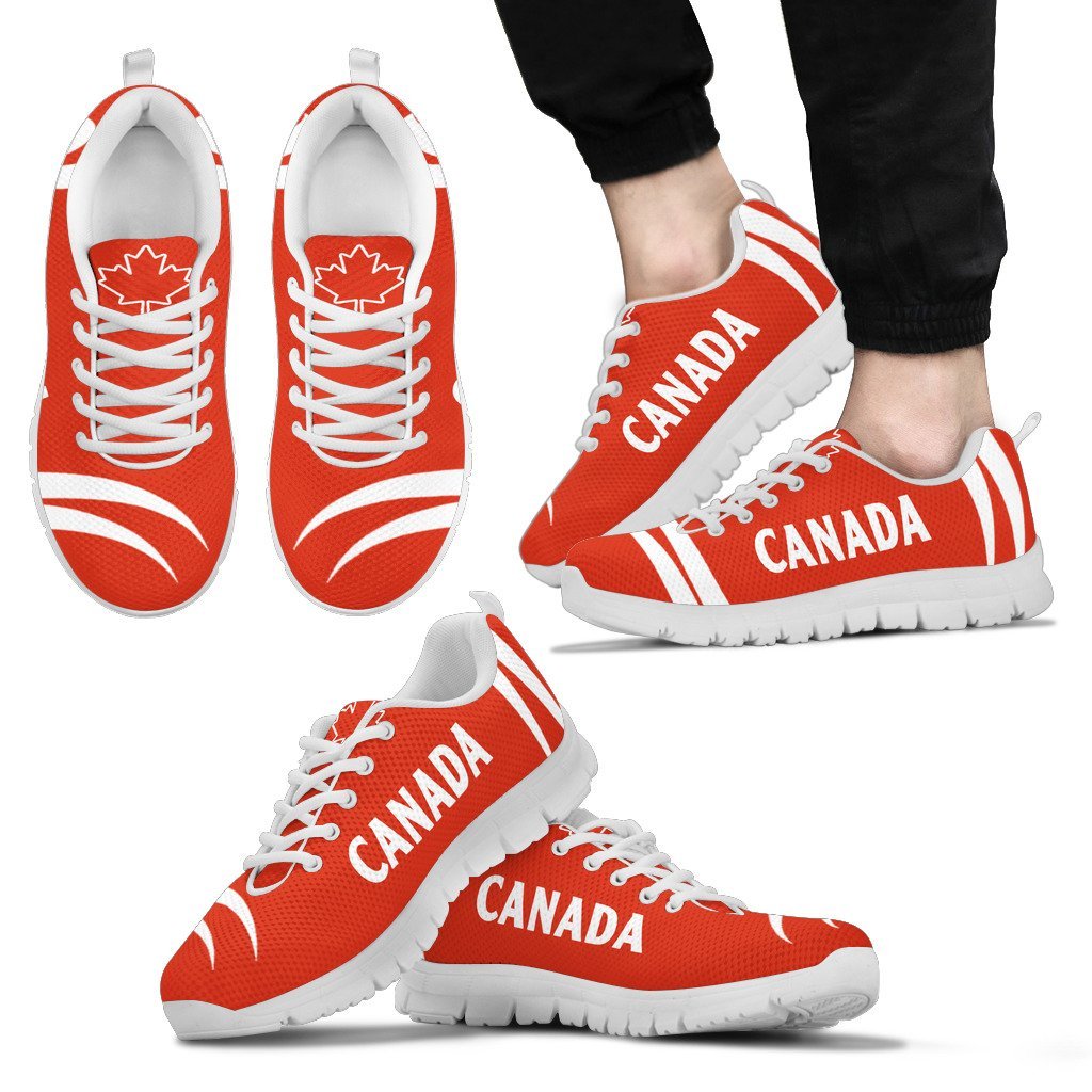 Canada Sneakers Maple Leaf - Monster Claws Style - Vibe Hoodie Shop