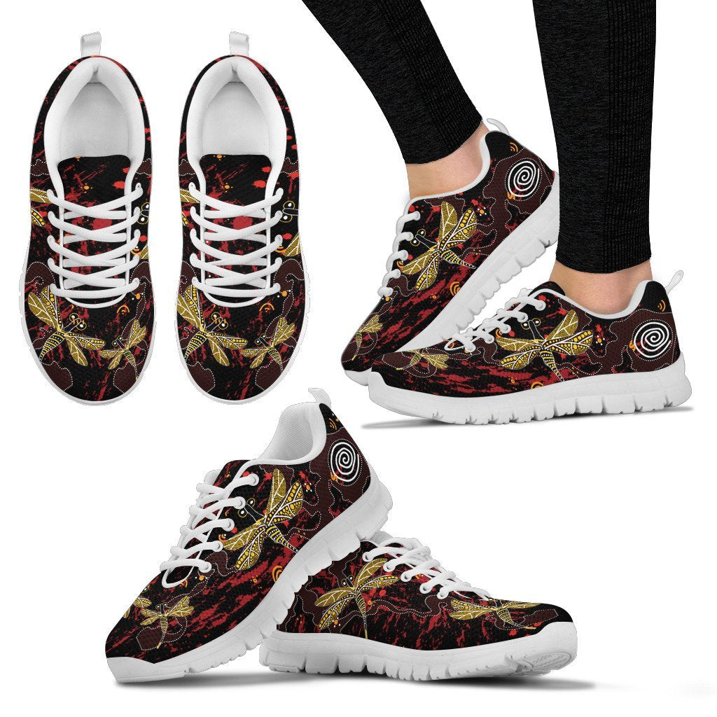 Sneakers - Dragonfly Shoes Patterns - Unisex - Vibe Hoodie Shop