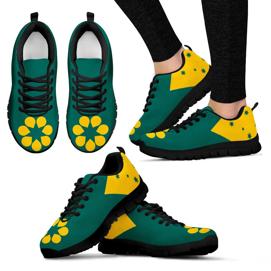 Australia Sneakers - Flower Shoes - Unisex - Vibe Hoodie Shop