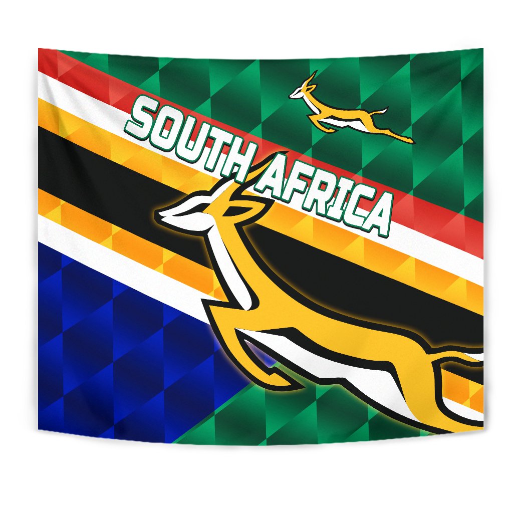 South Africa Tapestry Springboks Rugby Sporty Style - Vibe Hoodie Shop