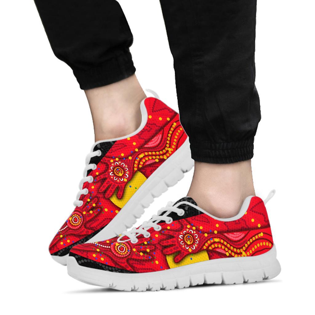 Bombers NAIDOC Week Sneakers Essendon Ingenious - White - Vibe Hoodie Shop