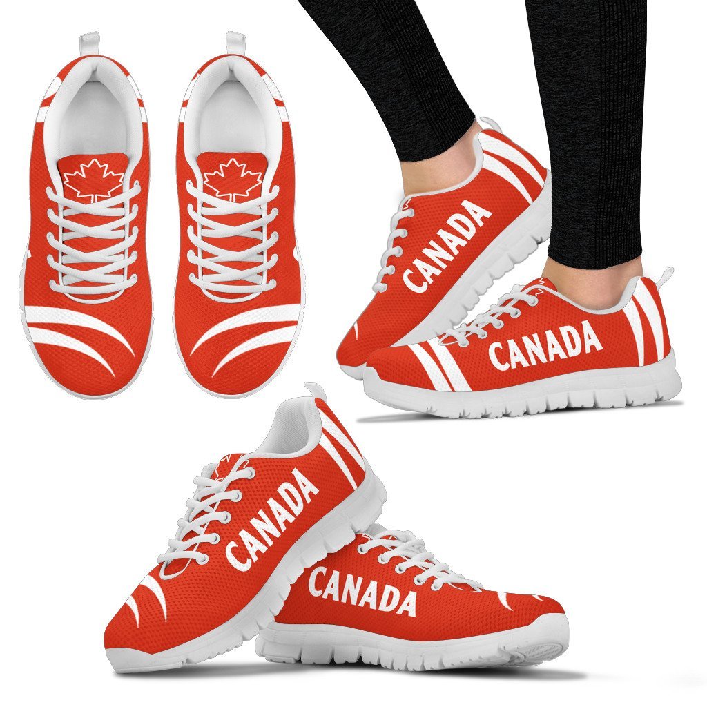 Canada Sneakers Maple Leaf - Monster Claws Style - Vibe Hoodie Shop