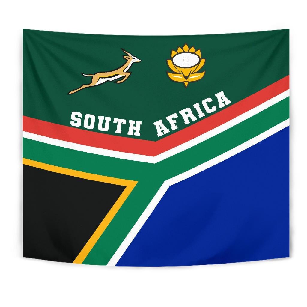 South Africa Tapestry Springboks Rugby - Vibe Hoodie Shop