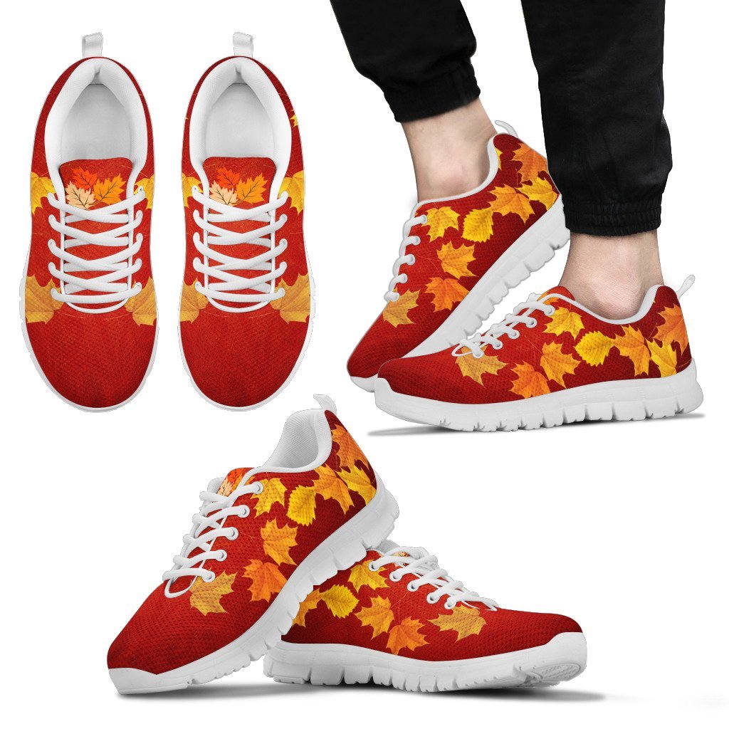 Canada Maple Leaves Sneakers - Vibe Hoodie Shop