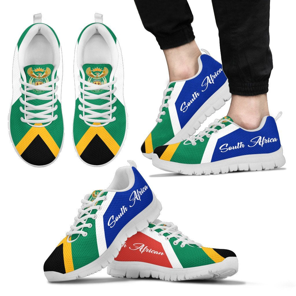 Coat Of Arms Of South Africa Sneakers - Vibe Hoodie Shop