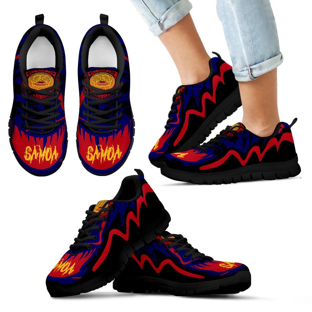 American Samoa Sneakers - Crazy Style - Vibe Hoodie Shop