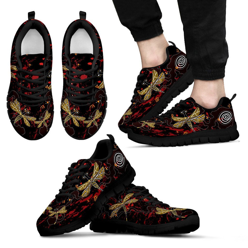 Sneakers - Dragonfly Shoes Patterns - Unisex - Vibe Hoodie Shop