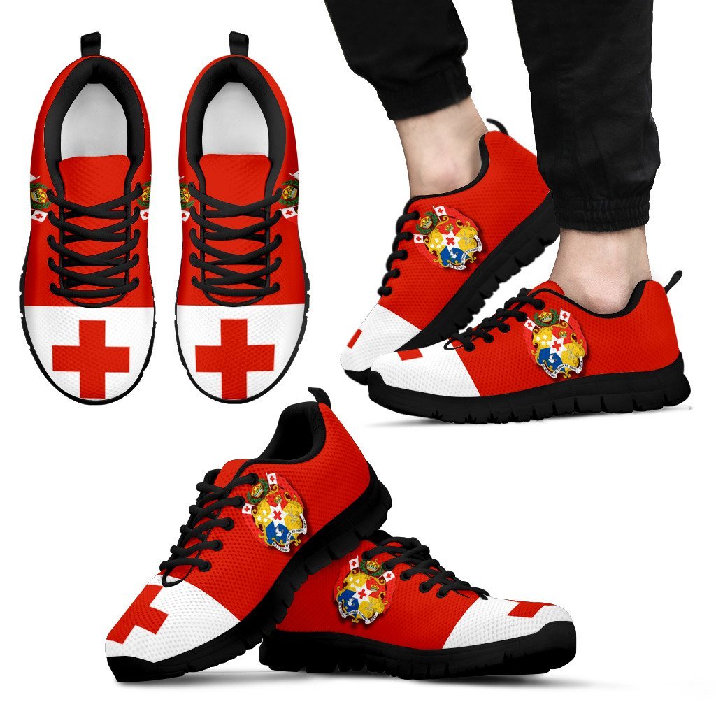 Tonga Flag Original Style Sneakers - Vibe Hoodie Shop