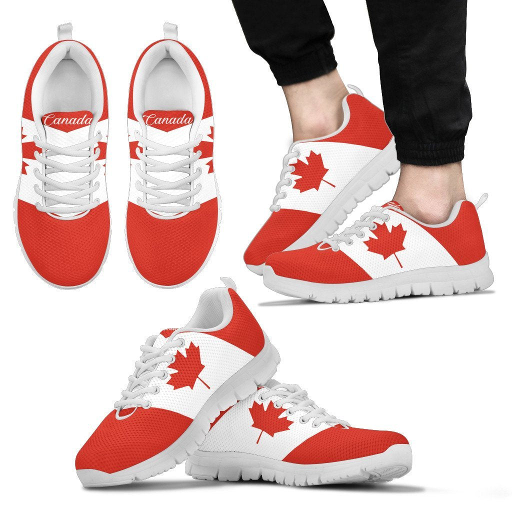 Canada Flag Sneakers - Vibe Hoodie Shop