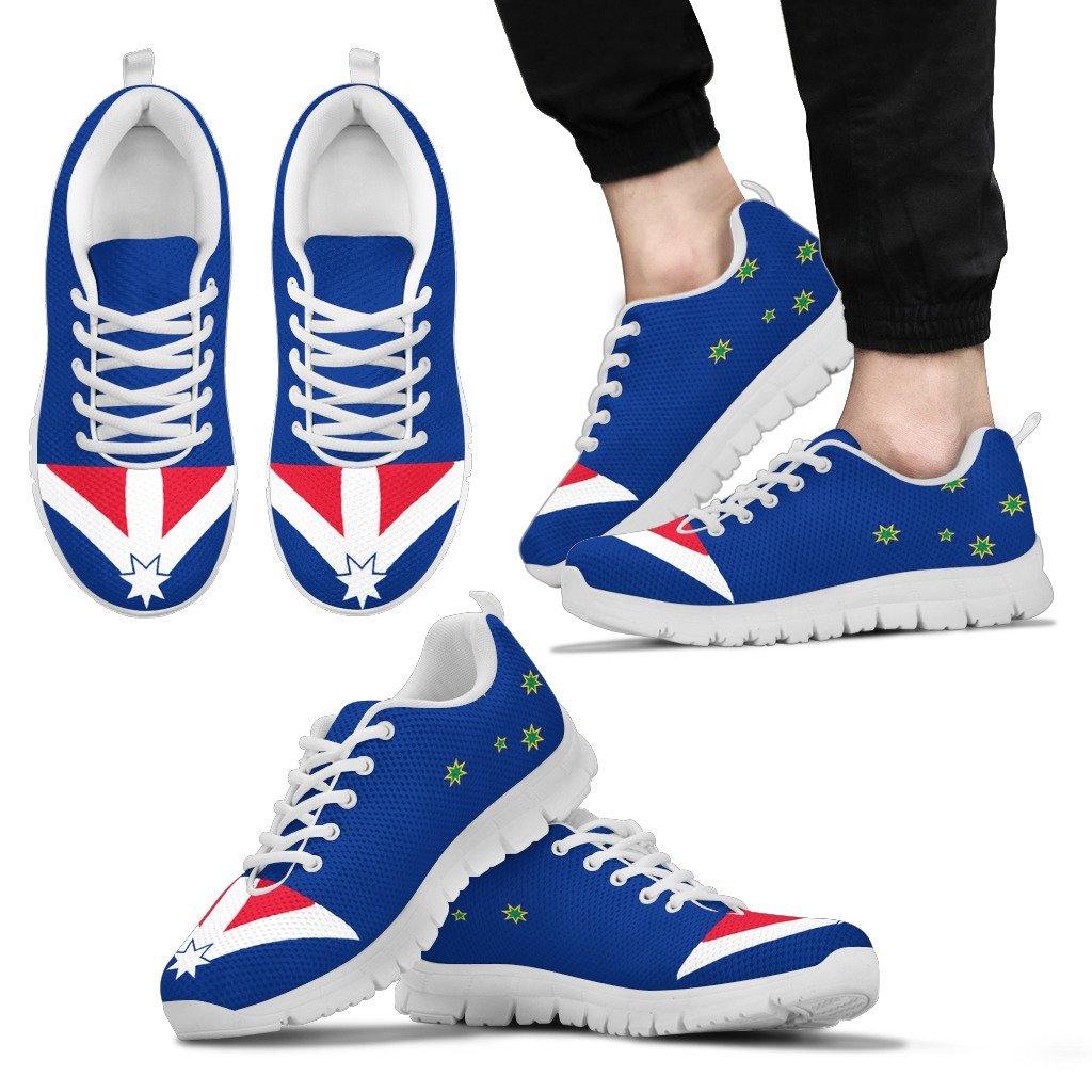 Sneakers - Aus Flag Shoes Southern Cross - Unisex - Vibe Hoodie Shop