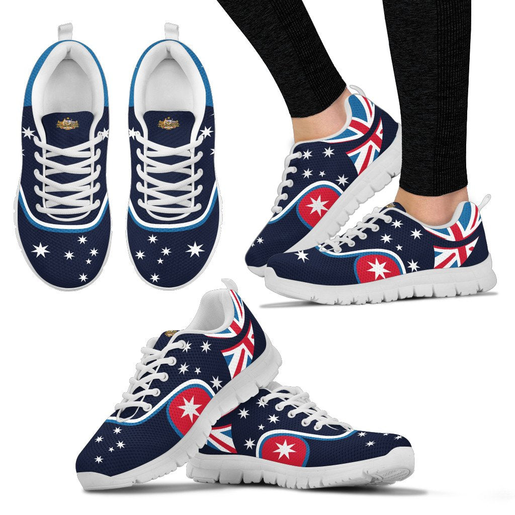 Sneakers - Aus Flag Shoes Southern Cross - Unisex - Vibe Hoodie Shop