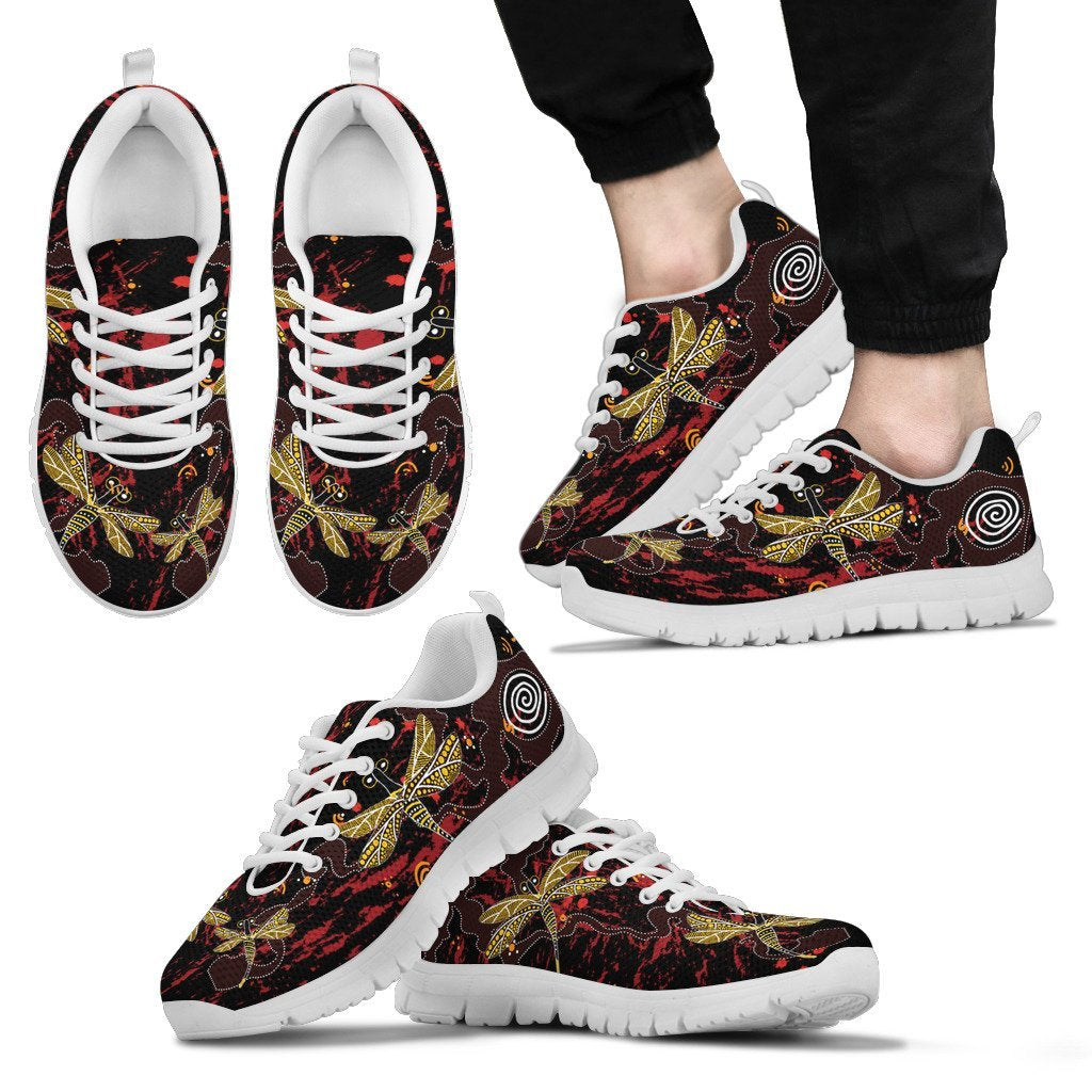 Sneakers - Dragonfly Shoes Patterns - Unisex - Vibe Hoodie Shop