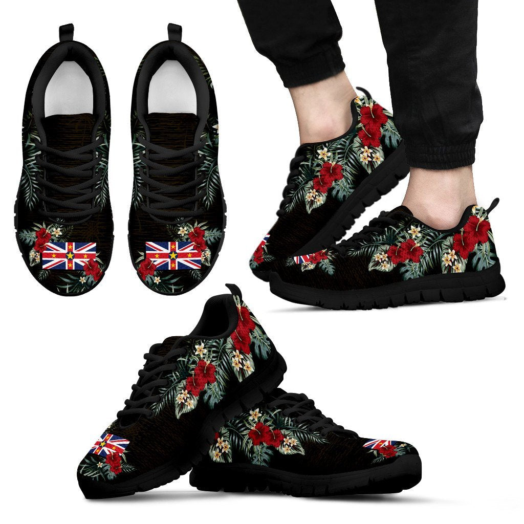 Niue Hibiscus Sneakers No - Vibe Hoodie Shop