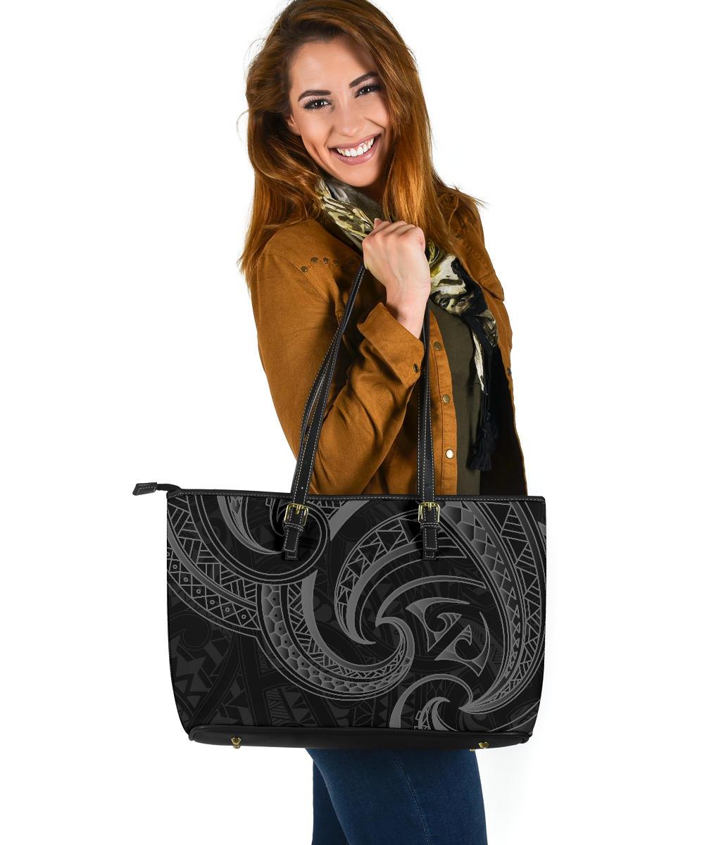 new-zealand-maori-mangopare-large-leather-tote-polynesian-black