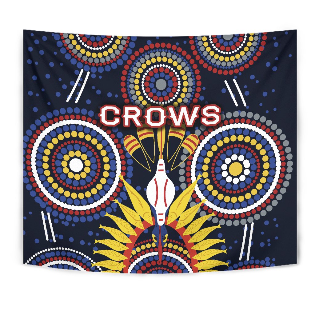 Adelaide Tapestry Original Indigenous Crows - Vibe Hoodie Shop