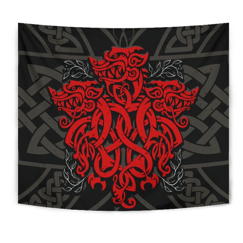 Celtic Three Dragon Tapestry - Vibe Hoodie Shop