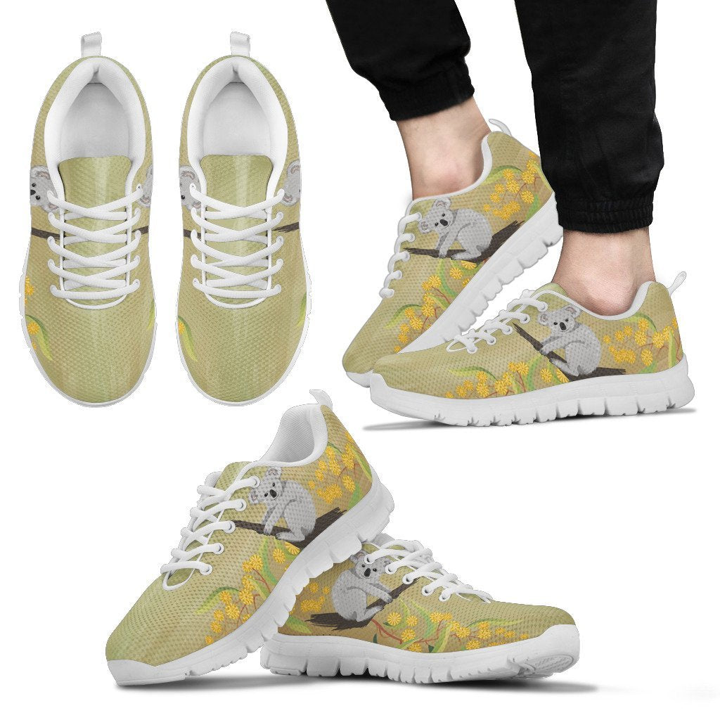 Sneakers - Koala Shoes With Mimosa - Unisex - Vibe Hoodie Shop