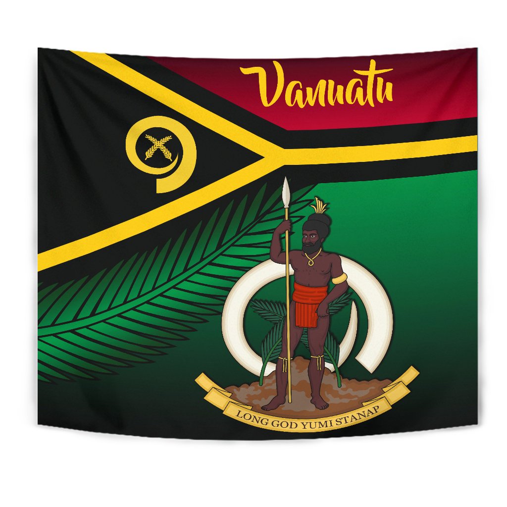 Vanuatu Rugby Tapestry Proud Vibes - Vibe Hoodie Shop