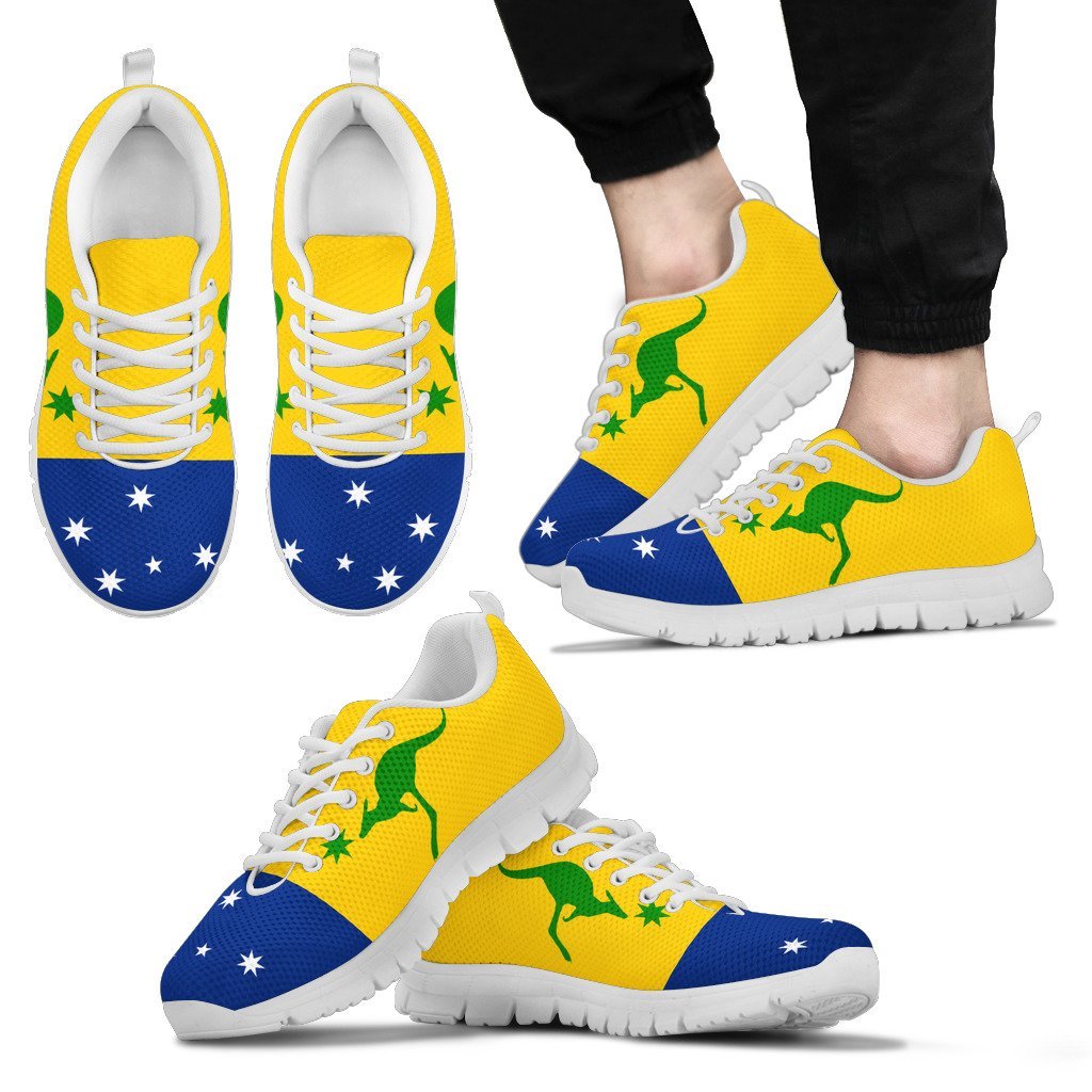 Sneakers - Southern Cross Australia Shoes Kangaroo - Unisex - 02 - Vibe Hoodie Shop