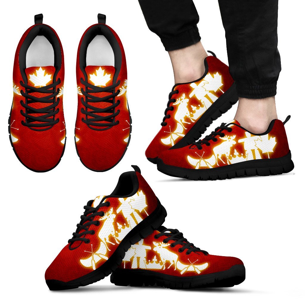 Canada Maple Leaf Unisex Sneakers - Vibe Hoodie Shop