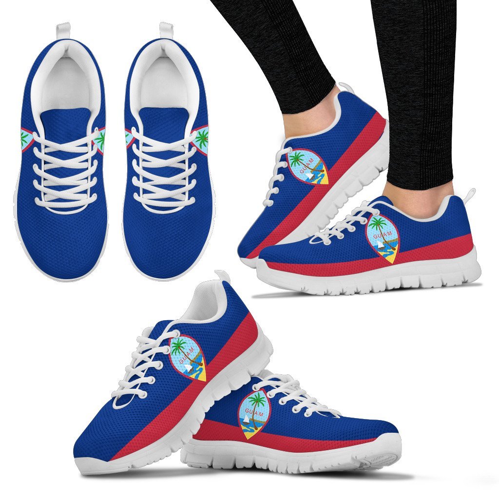 Guam Shoes - Flag Men's/Women's Sneakers - Vibe Hoodie Shop