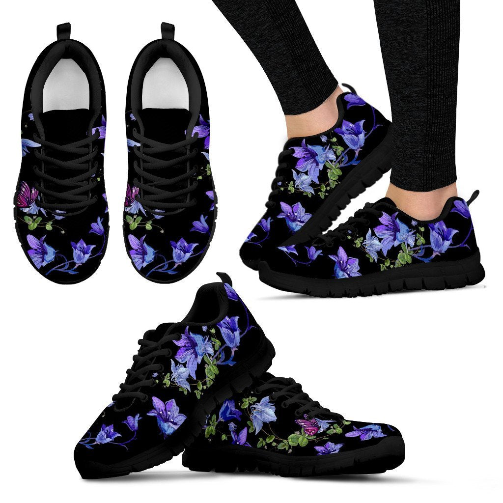 Australia Sneakers - Royal Bluebell Shoes Butterfly - Vibe Hoodie Shop