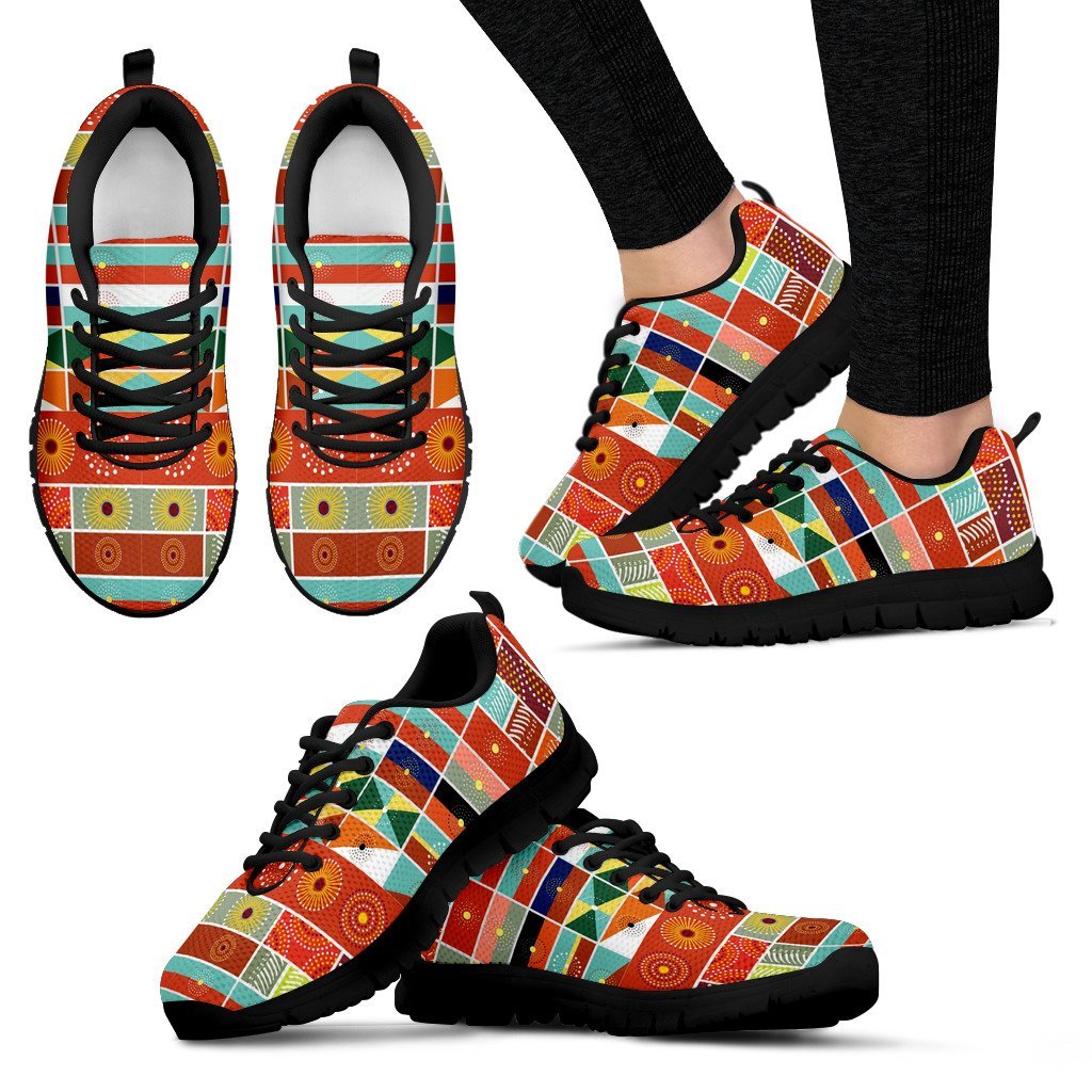 Aboriginal Sneakers, Indigenous Patterns Shoes - Vibe Hoodie Shop