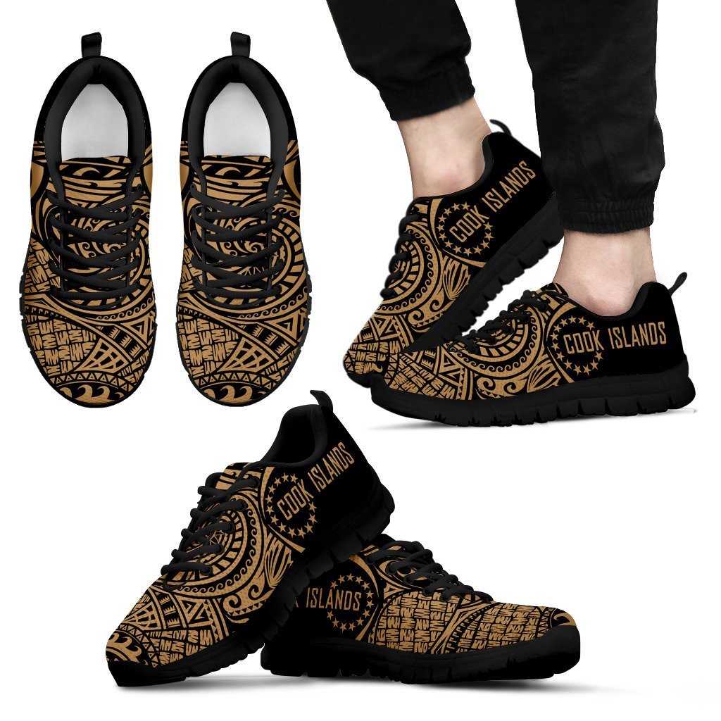 Cook Islands Polynesian Sneakers - Circle Style 06 - Vibe Hoodie Shop