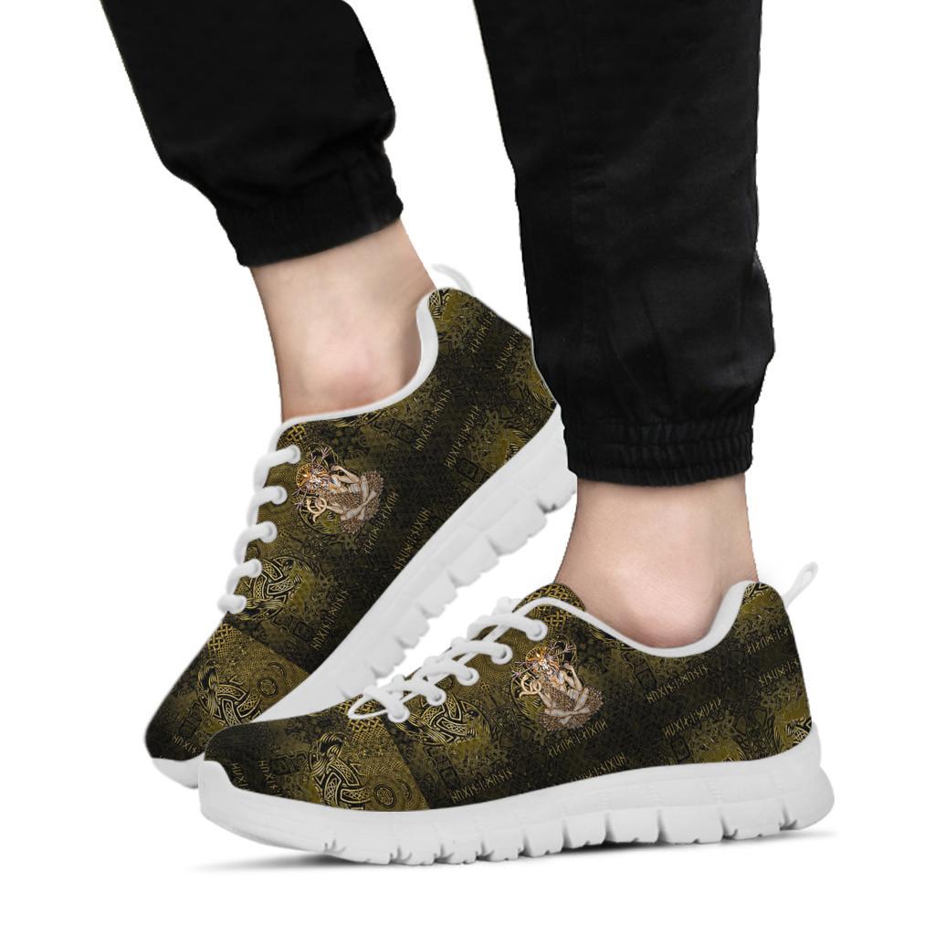 Cernunnos Goddess Sneakers - Celtic God of the Forest - Vibe Hoodie Shop