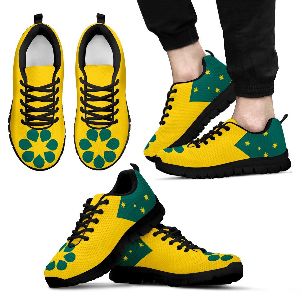 Sneakers - Southern Cross Australia Shoes National Colors - Unisex - Vibe Hoodie Shop