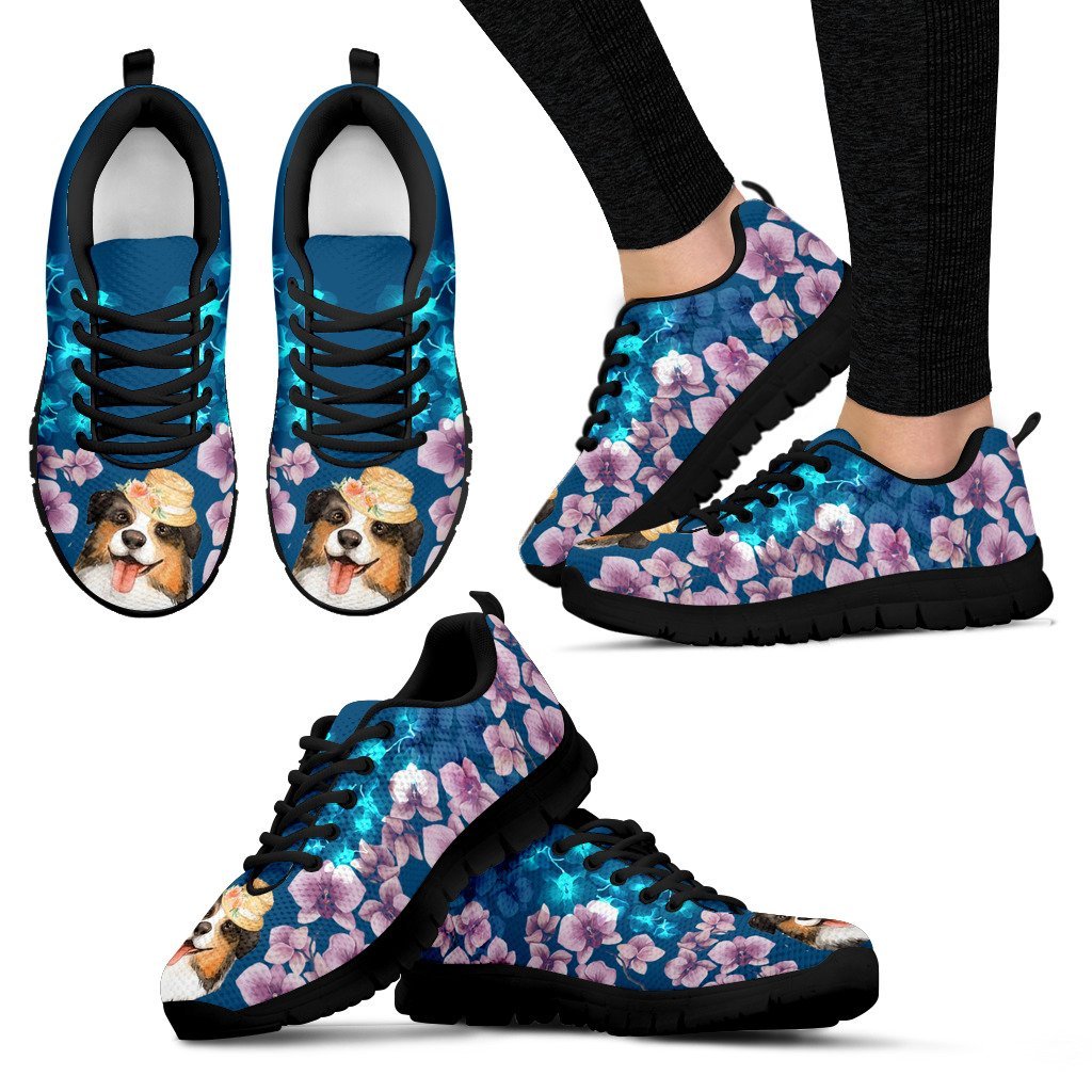 Dog Sneakers - Shepherd Shoes Orchid - Unisex - Vibe Hoodie Shop