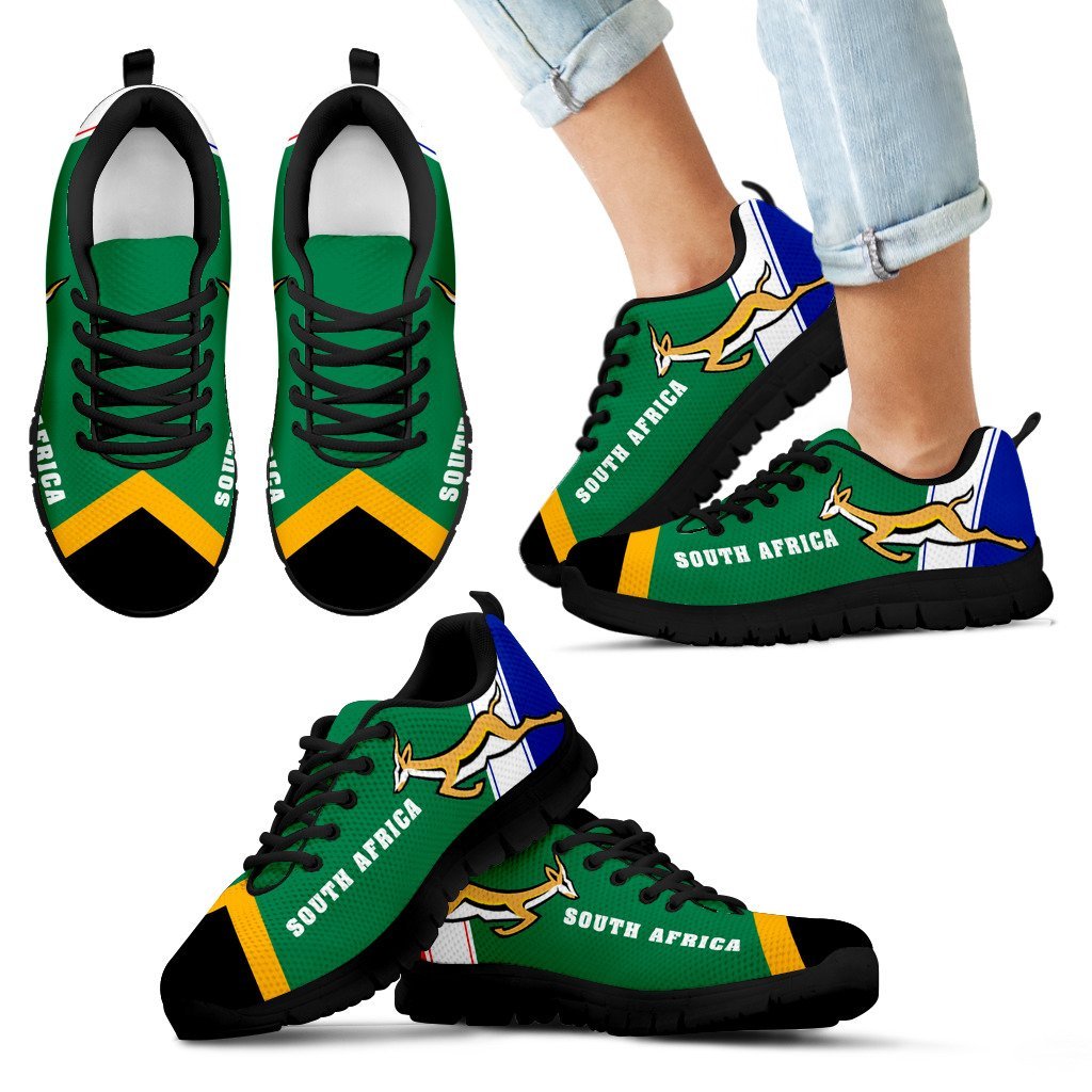 South Africa Flag Sneakers - Vibe Hoodie Shop