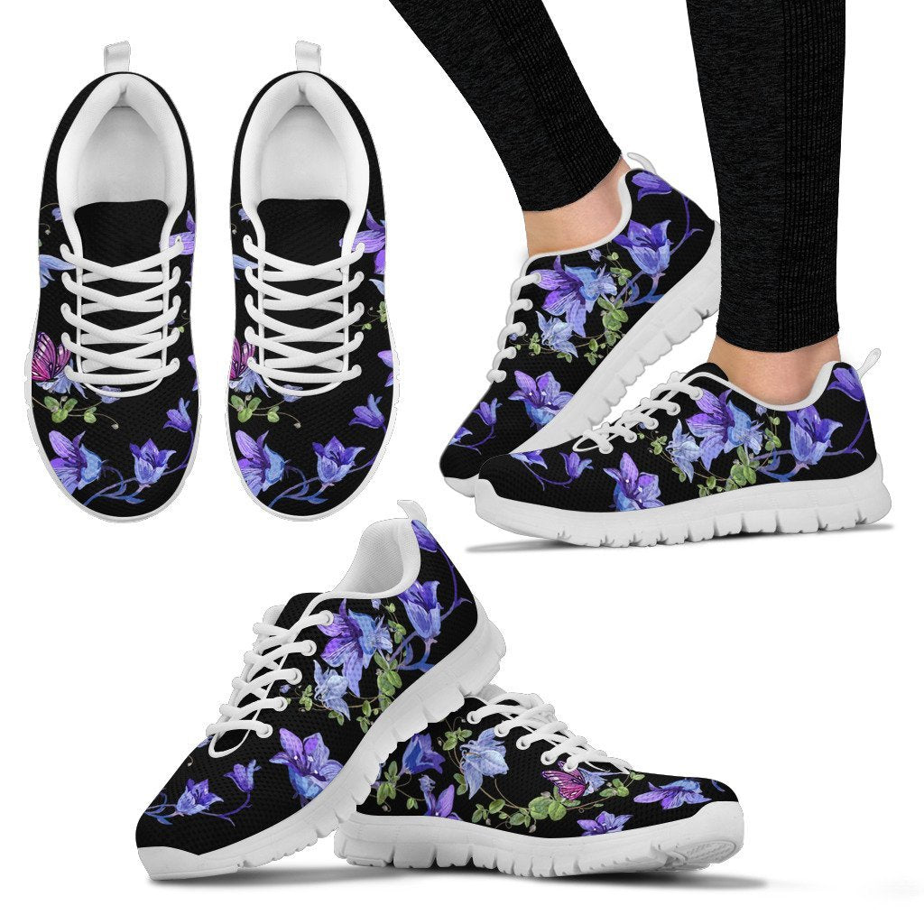 Australia Sneakers - Royal Bluebell Shoes Butterfly - Vibe Hoodie Shop