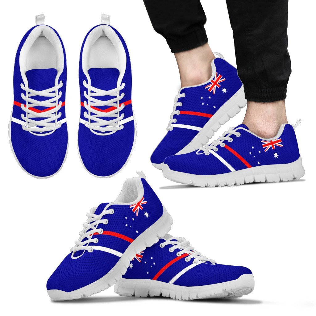 Sneakers - Aus Flag Shoes Ver03 - Unisex - Vibe Hoodie Shop