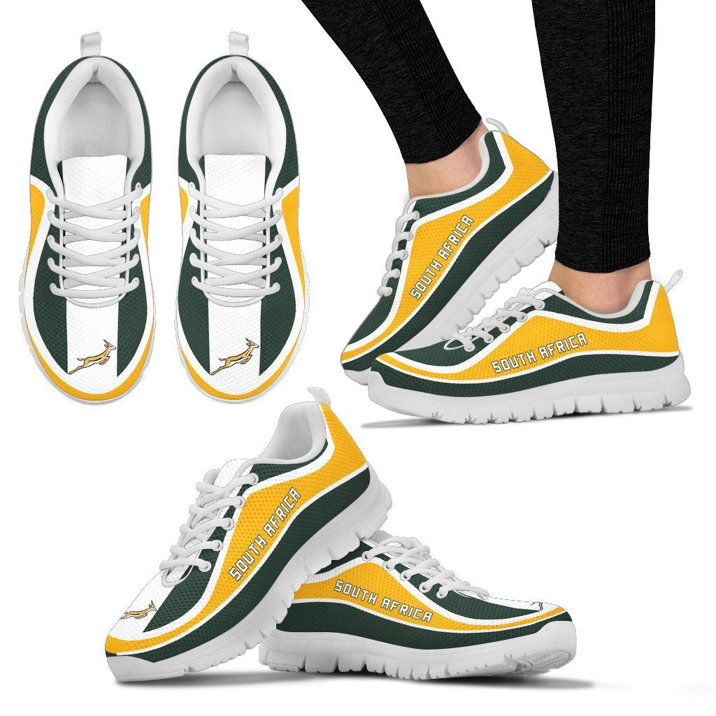 South Africa Flag Sneakers Sport - Vibe Hoodie Shop